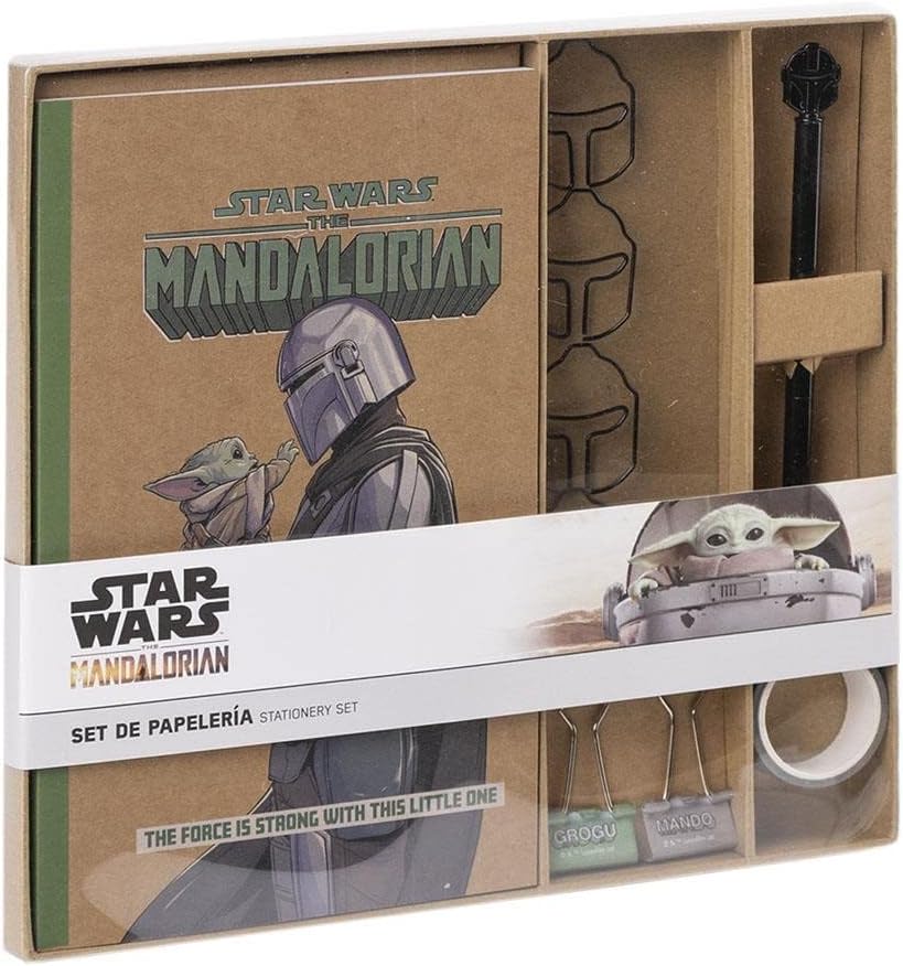 Conjunto de Papelaria The Mandalorian Star Wars - Papelaria - Cerdá