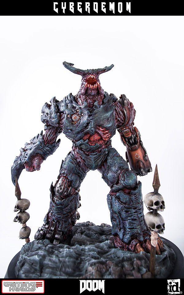 DOOM Statue 1/4 Cyberdemon 48 cm - Colecionáveis - Gaming Heads