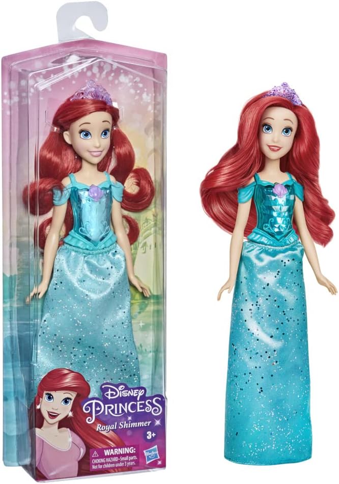 Disney Royal Shimmer Little Mermaid Ariel Doll - A Pequena Sereia 30 cm - Toys - Hasbro
