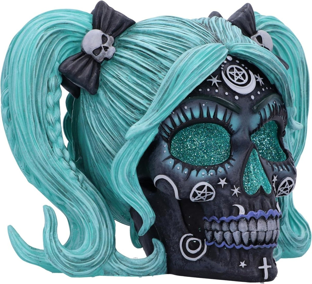 Drop Dead Gorgeous Figure Skull Cute and Cosmic 20 cm - Colecionáveis - Nemesis Now