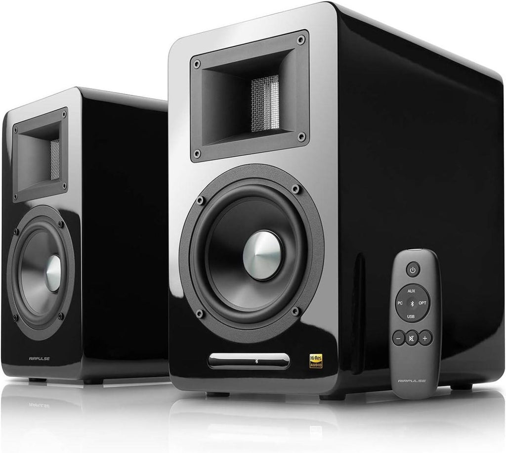 Edifier Airpulse A100 Studio 2.0 Bluetooth 100W RMS Black - ÁUDIO - Edifier