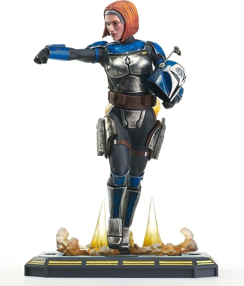 Estátua Bo Katan Star Wars: The Clone Wars 28 cm - Colecionáveis - Diamond Select