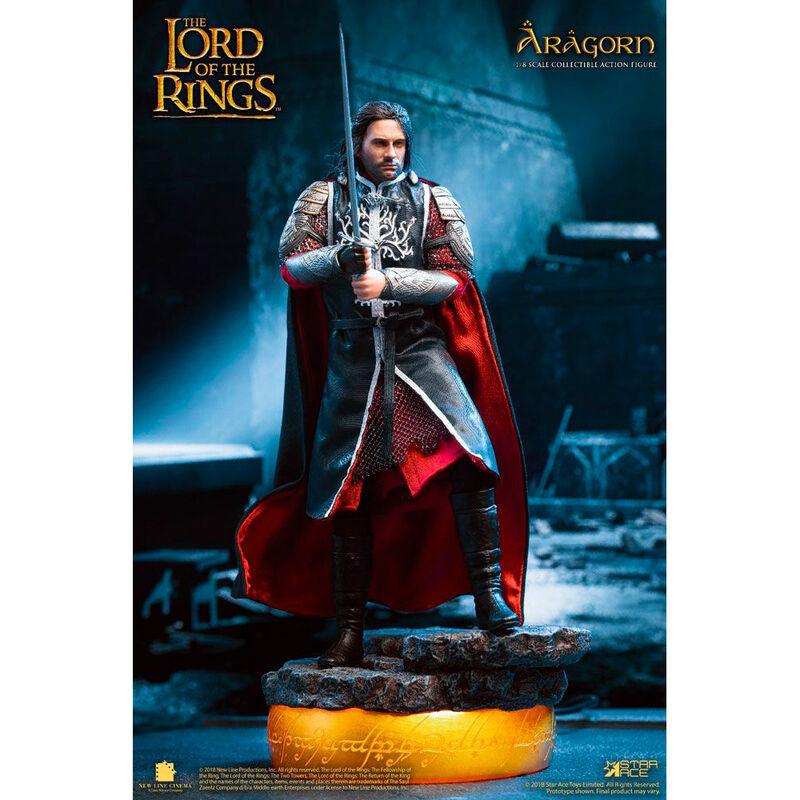 Figura Aragorn 2.0 King Deluxe Version - The Lord of the Rings - 1/8 Figure 23cm - Colecionáveis - Star Ace Toys