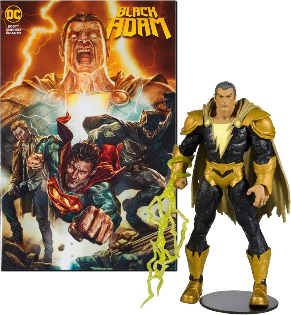 Figura Articulada DC Comics Black Adam 17cm + Comic Exclusivo - Toys - McFarlane Toys