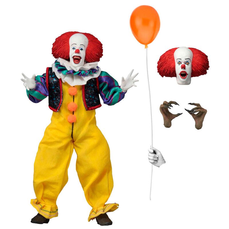 Figura Articulada Pennywise Stephen King It 1990 20cm - Colecionáveis - NECA
