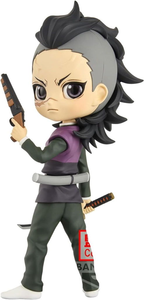 Figura Banpresto Q Posket Demon Slayer Kimetsu No Yaiba Genya Shinazugawa 14cm - Colecionáveis - BANPRESTO