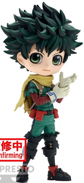 Figura Banpresto Q Posket My Hero Academia Izuku Midoriya Ii 14cm - Colecionáveis - BANPRESTO