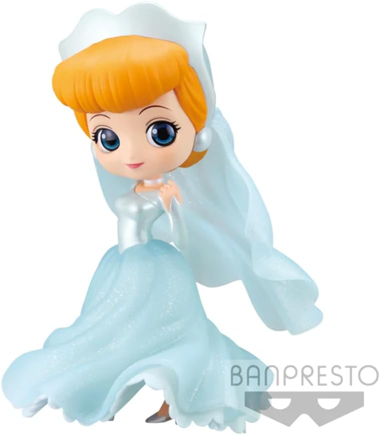 Figura Cinderella Dreamy Style Disney Characters Q Posket Figure 14cm - Colecionáveis - BANPRESTO