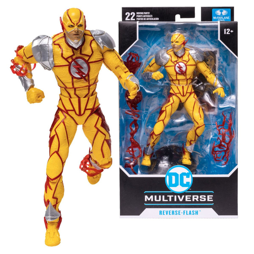 Figura DC Comics The Flash - Reverse Flash 18cm - Colecionáveis - McFarlane Toys