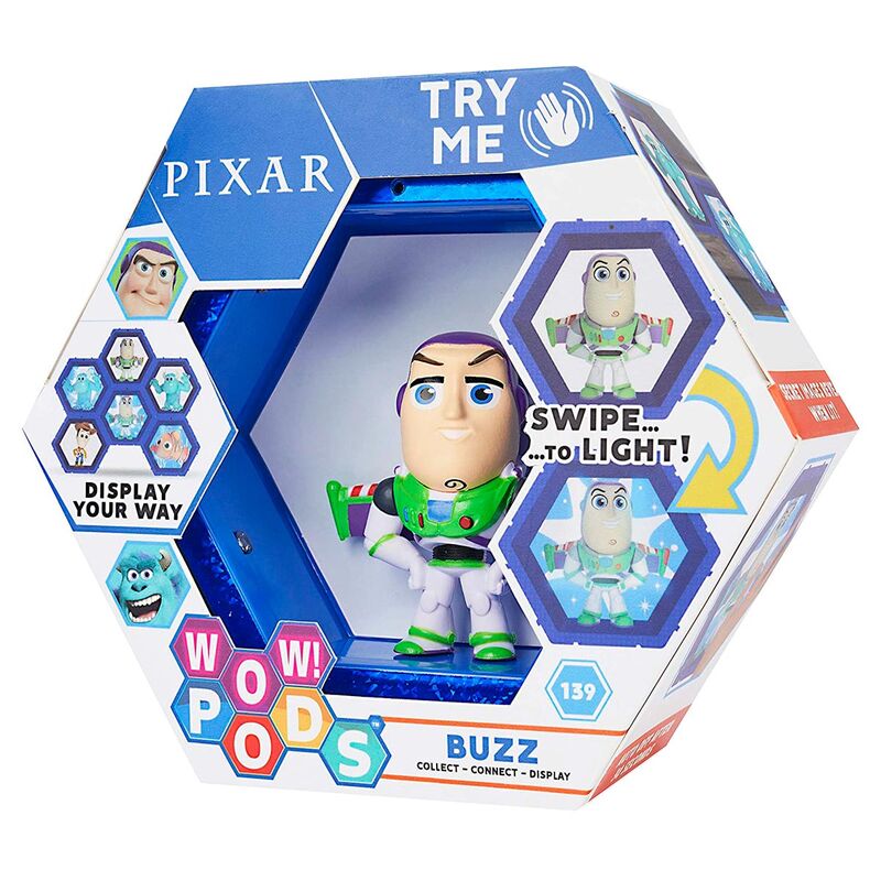 Figura Disney Pixar LED WOW! POD Buzz - Colecionáveis - WOW STUFF