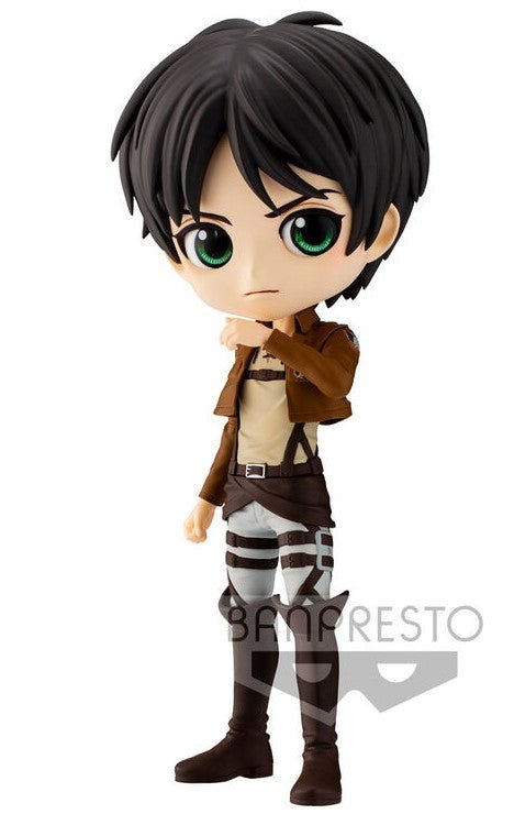 Figura Eren Yeager Ver.A Attack On Titan Q Posket 14cm - Colecionáveis - BANPRESTO
