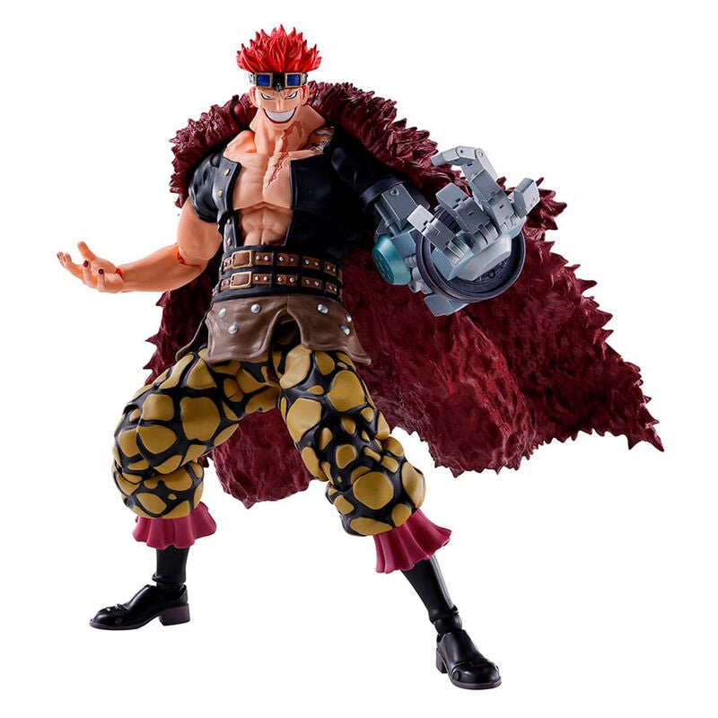 Figura Eustass Kid "The Raid on Onigashima" One Piece S.H. Figuarts - 14cm - Colecionáveis - Bandai Tamashii Nations