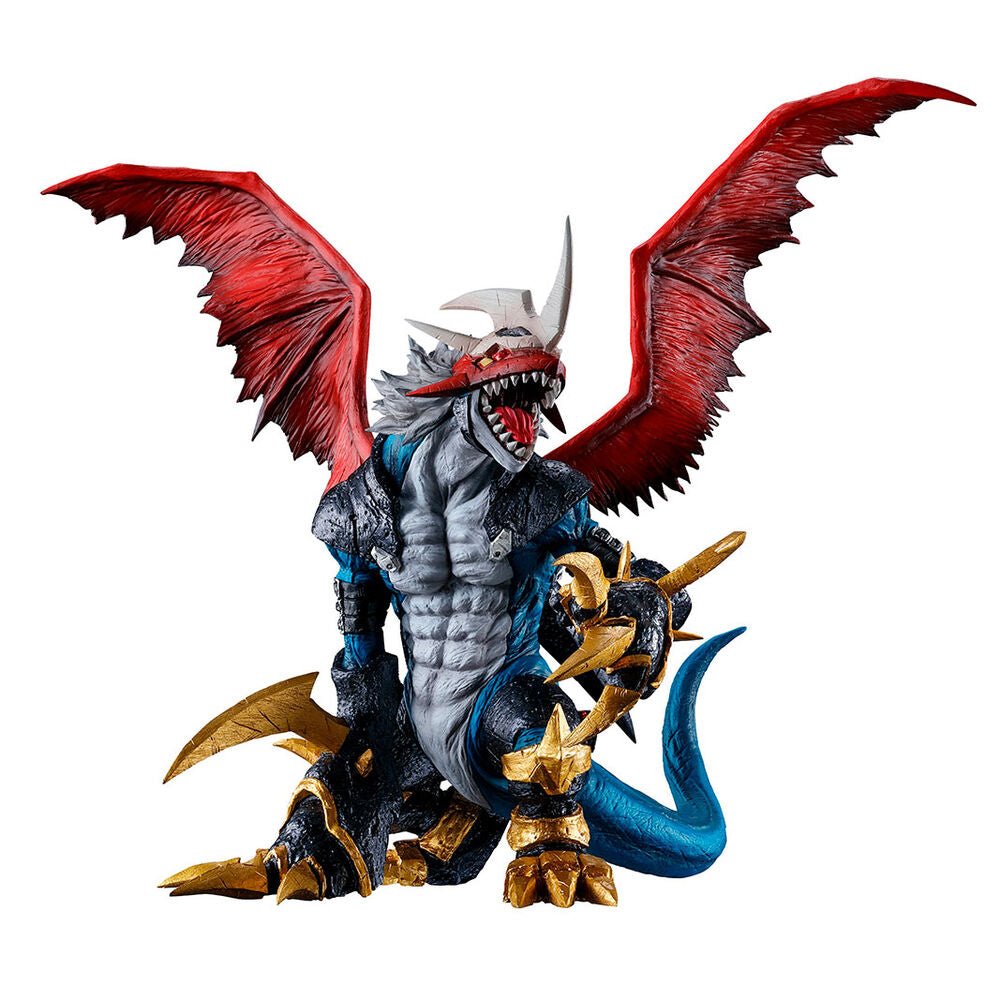 Figura Imperialdramon 14cm - Digimon "Duas Forças que Irradiam Luz" - Ichibansho - Colecionáveis - BANPRESTO
