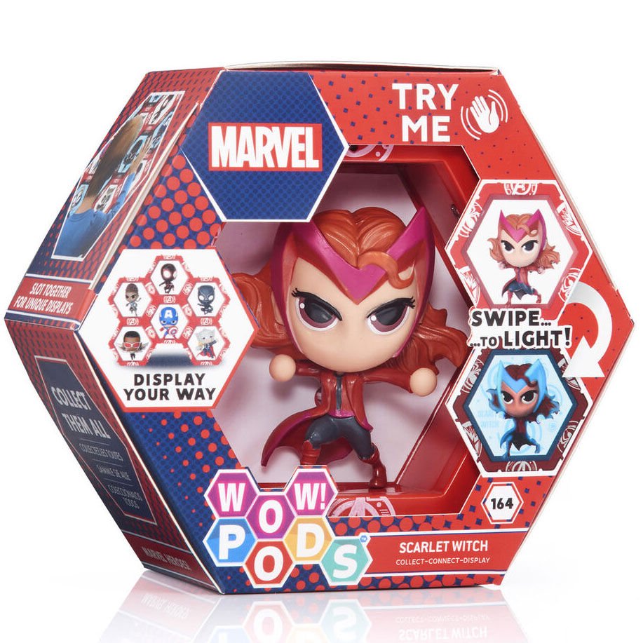 Figura Marvel LED WOW! POD Scarlet Witch - Colecionáveis - WOW STUFF