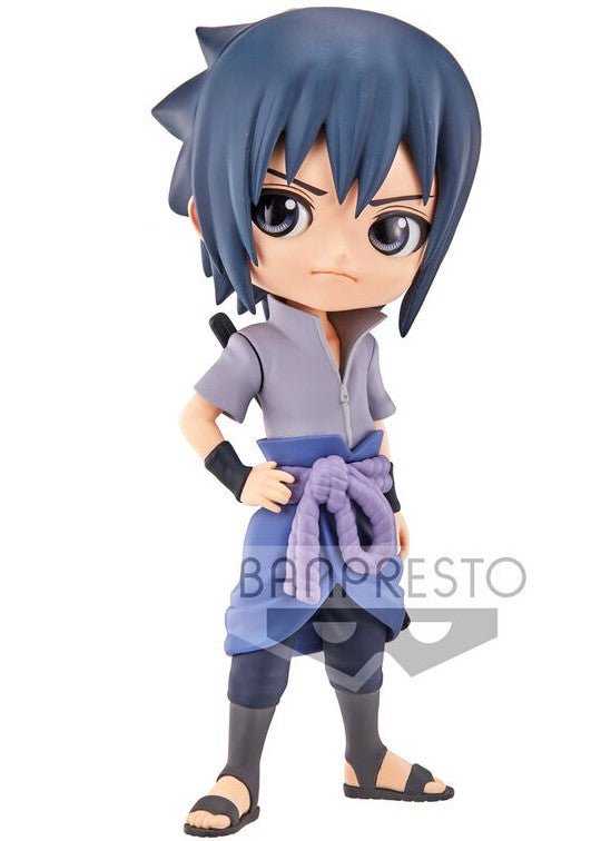 Figura Sasuke Uchiha Ver.A Naruto Shippuden Q Posket 14cm - Colecionáveis - BANPRESTO