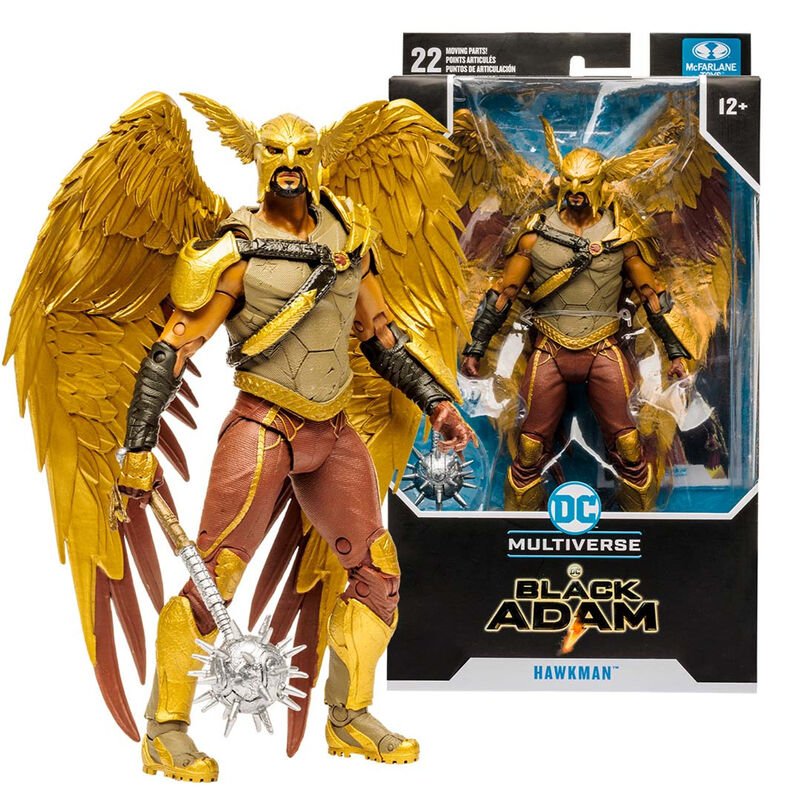 Figura de Ação DC Multiverso Hawkman - Black Adam 18cm - Toys - McFarlane Toys