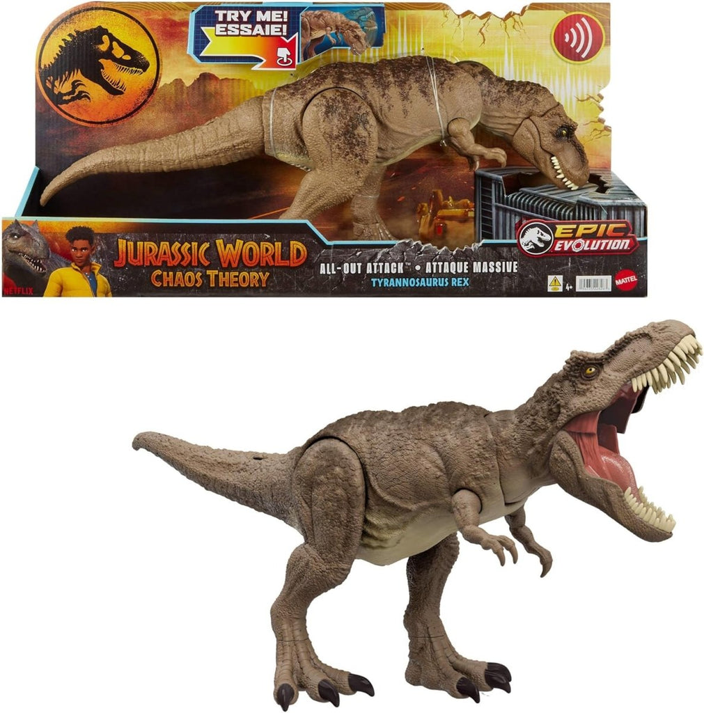 Figura de Ação Jurassic World Epic Evolution - All - Out Attack - Toys - Mattel