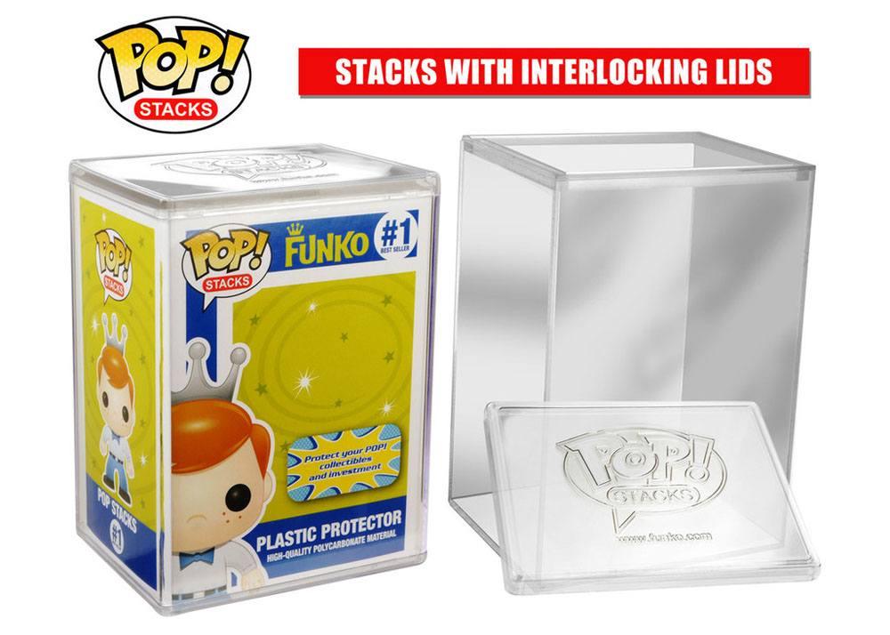 Funko Premium POP! Stacks! Hard Acrylic Protective Case 10cm - Colecionáveis - Funko