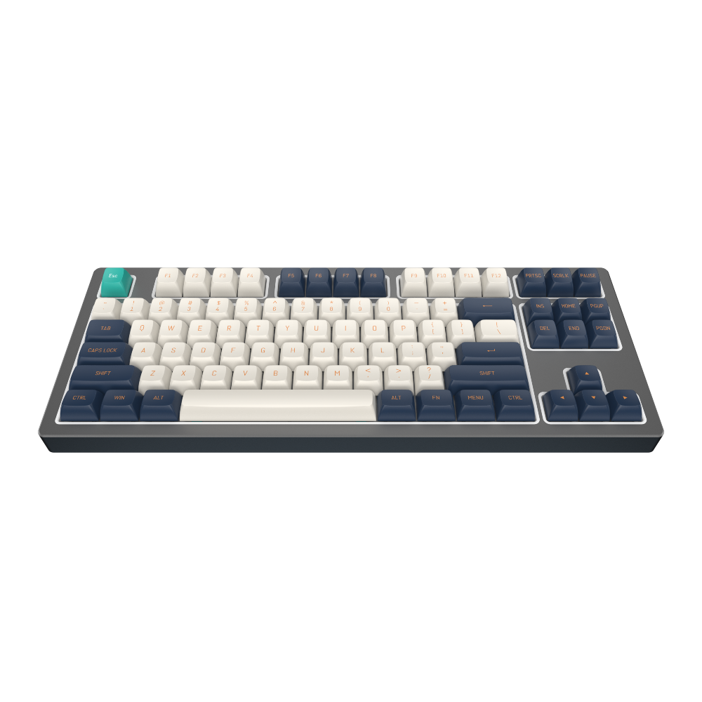 Dark Project KD87B LTD — Teclado Mecânico 87-teclas Alumínio (Black & Cloud Grey)