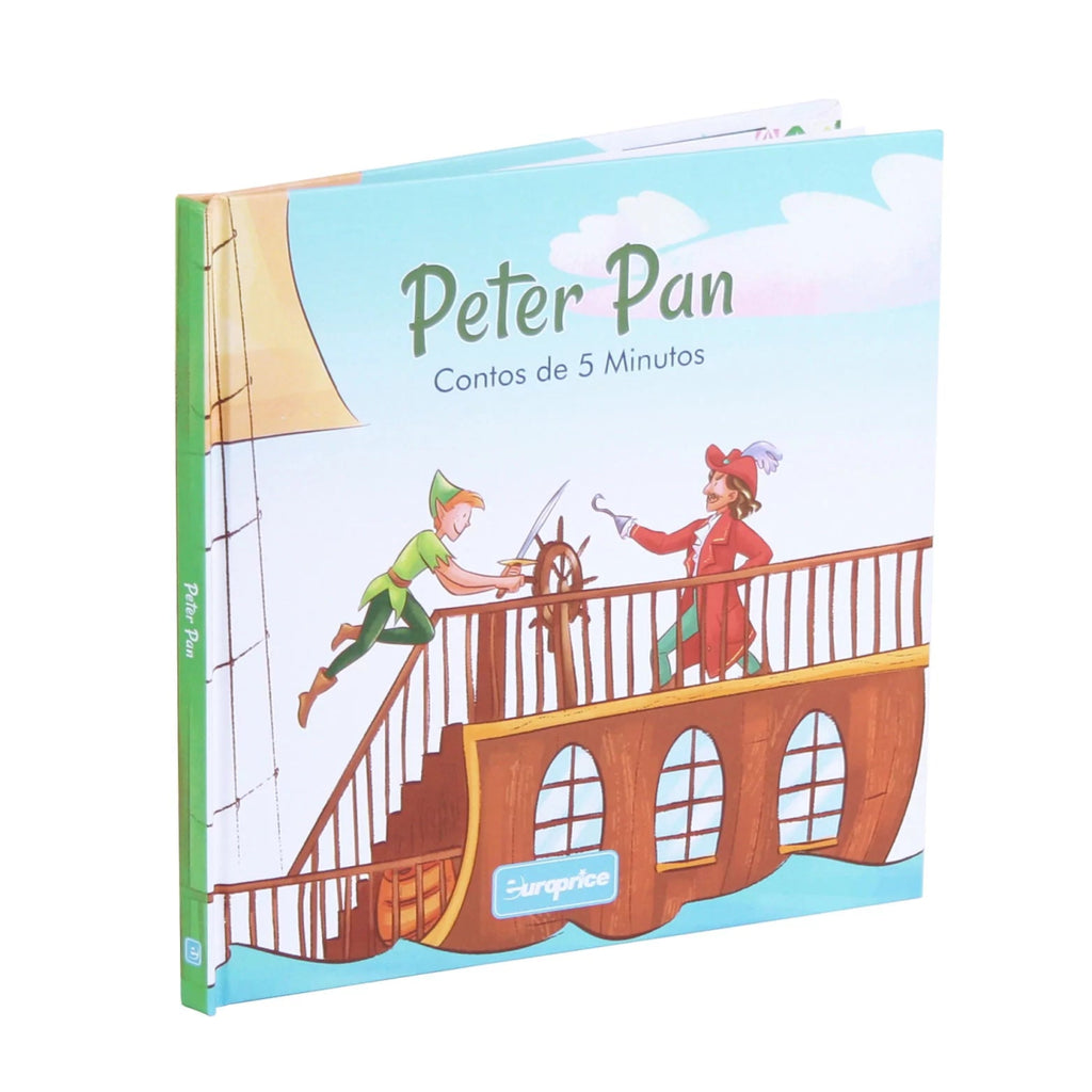 Contos de 5 Minutos – Peter Pan | Livro Infantil Cartonado - Livros - Europrice
