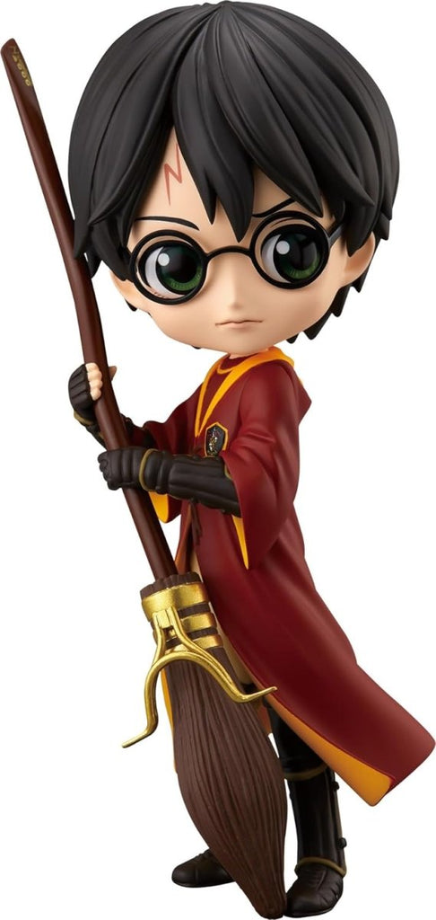 Harry Potter Q Posket Mini Figure Harry Potter Quidditch Style Version A 14 cm - Colecionáveis - BANPRESTO