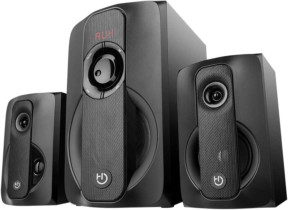 Hiditec H400 2.1 Black Edition 80W Bluetooth - ÁUDIO - HIDITEC