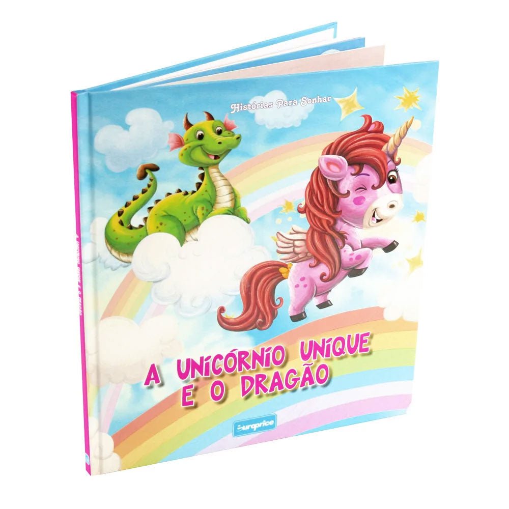 Histórias para Sonhar - A Unicórnio Unique e o Dragão Europrice Hi7707 - b (Português) - Livros - Europrice