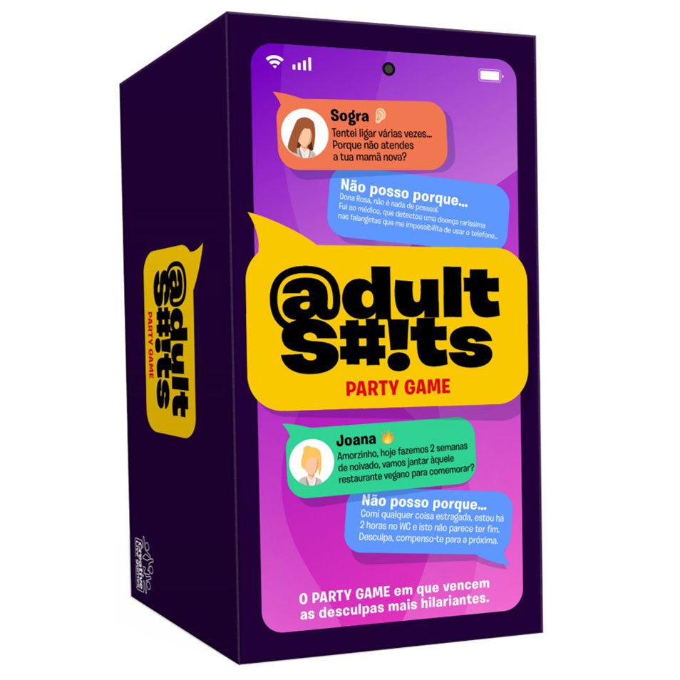 Jogo Criativo de Desculpas Engraçadas - Shits Creative Live Games Ver. Portuguesa - Jogos e Puzzles - CREATIVE LIVE GAMES