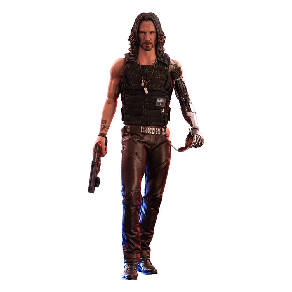 Johnny Silverhand 1/6 Cyberpunk 2077 (Keanu Reeves) - 31 cm - Colecionáveis - Hot Toys