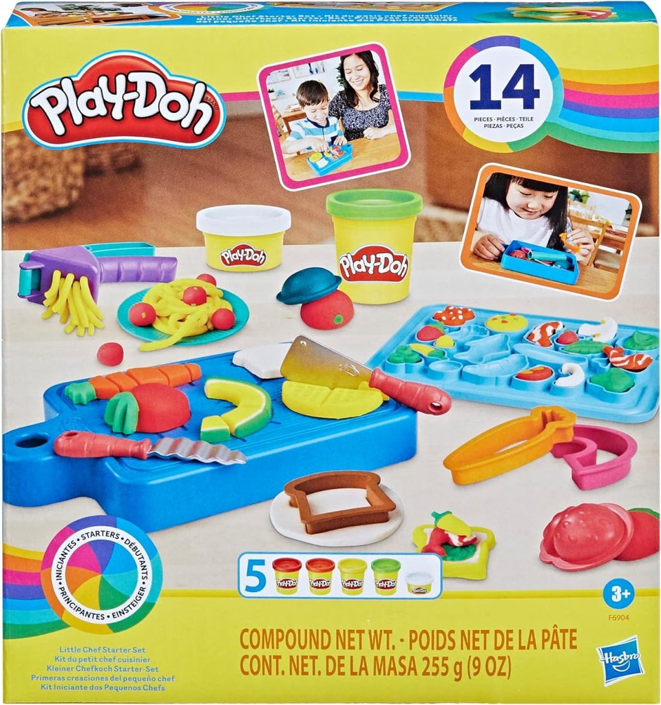 Kit Iniciante dos Pequenos Chefes Play - Doh Starters F6904 - Toys - Hasbro