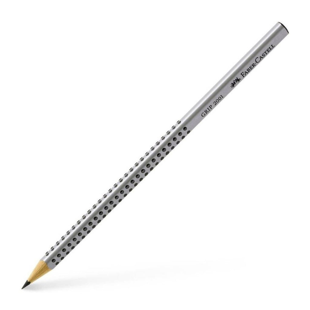 Lápis de Grafite Faber - Castell HB Nº2 Cinza Anti - Stress - Papelaria - Faber Castell