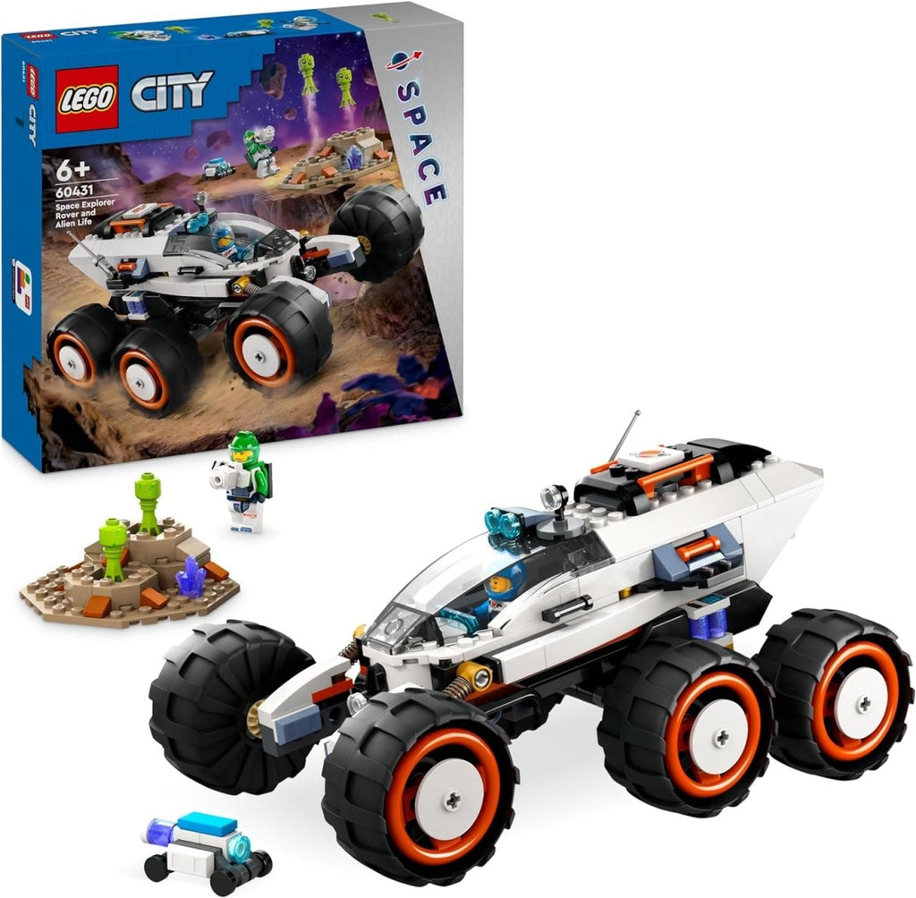 LEGO City Carro de Exploração Espacial e Vida Extraterrestre 60431 - Toys - LEGO