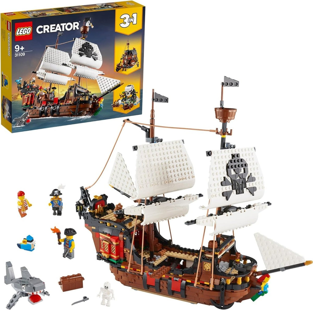 LEGO Creator 3 - em - 1 Barco Pirata 31109 - Toys - LEGO
