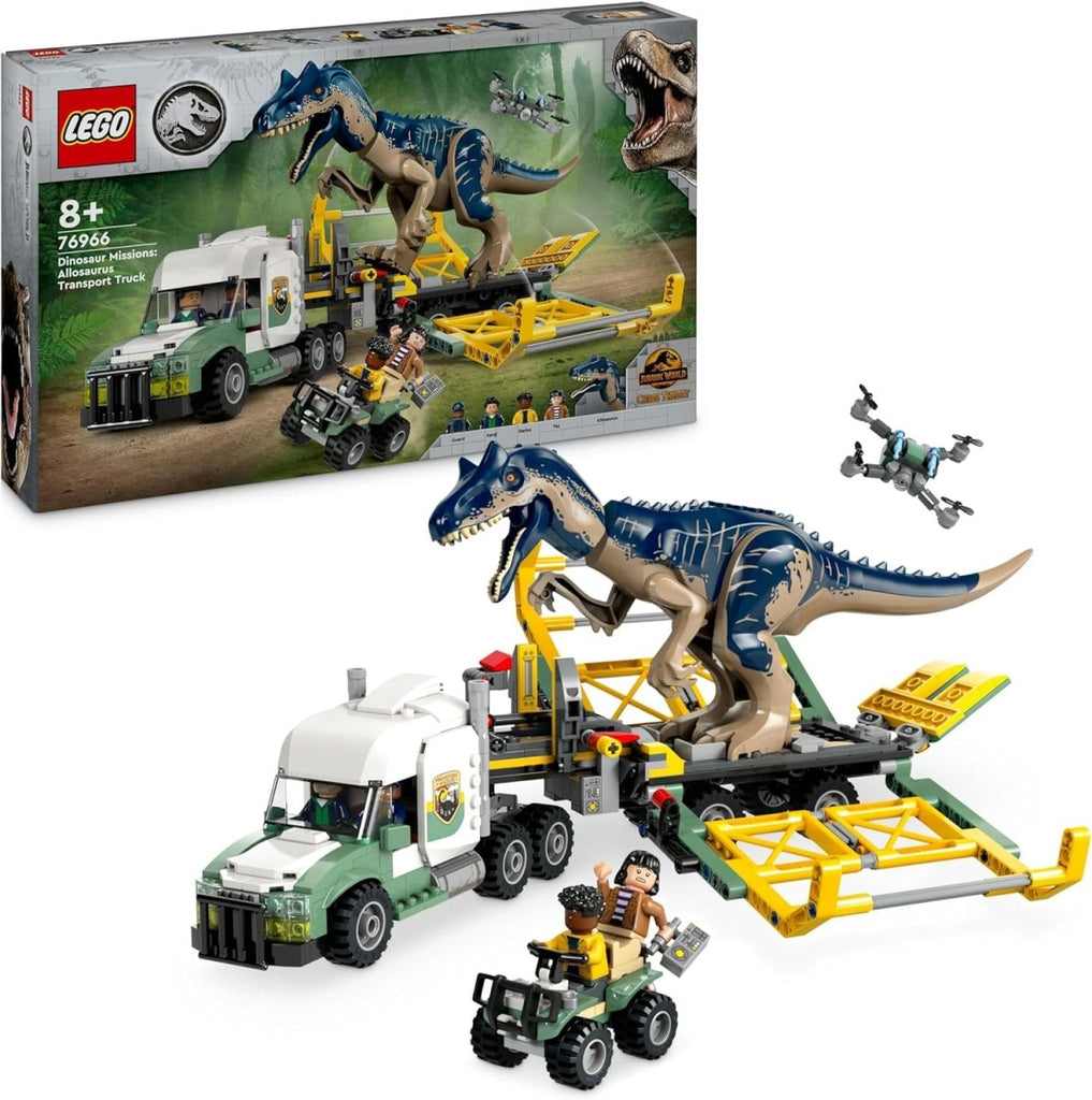 LEGO Jurassic World - Camião de Transporte do Allosaurus: Missões Jurássicas - Toys - LEGO