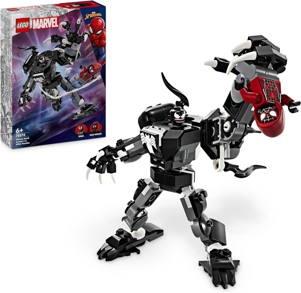 LEGO Marvel: Armadura Mech Venom Vs. Miles Morales 76276 - Toys - LEGO