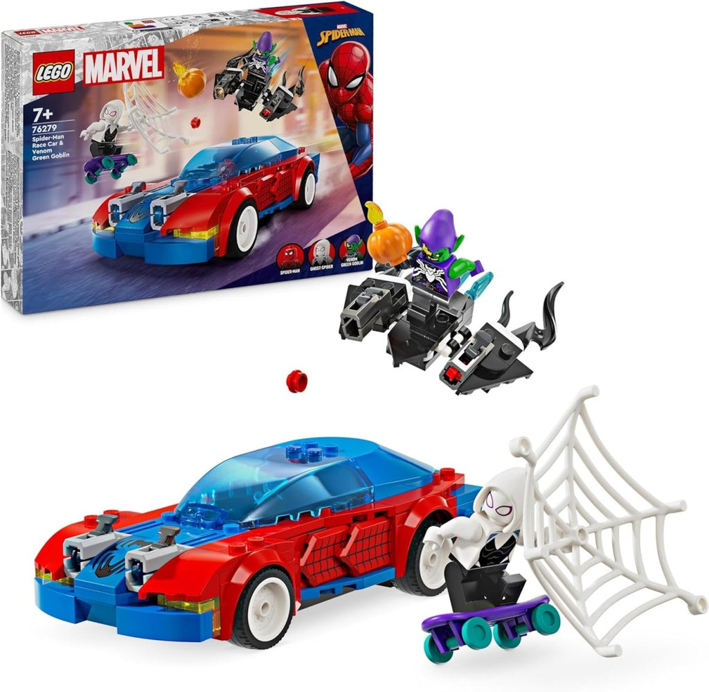 LEGO Marvel Carro de Corrida Spider - Man e Green Goblin Venom 76279 - Toys - LEGO