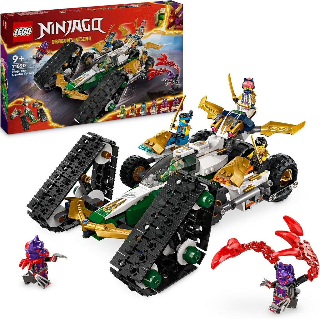 LEGO NINJAGO® Veículo Combinado da Equipa Ninja 4 em 1 - Toys - LEGO