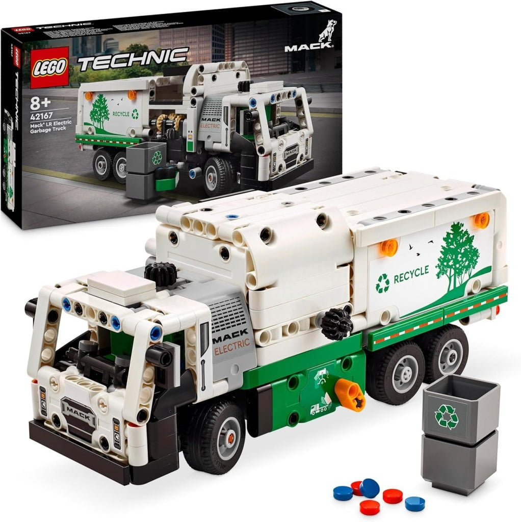 LEGO Technic Camião do Lixo Mack® LR Electric 42167 - Toys - LEGO
