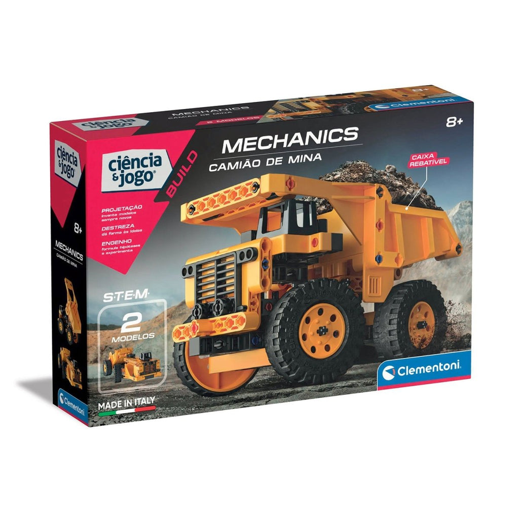 Laboratório de Mecânica - Camião de Mina Clementoni Ciência & Jogo 67733 - Toys - Clementoni