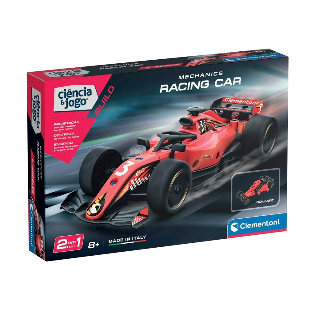 Laboratório de Mecânica - Racing Car Clementoni Ciência & Jogo 67363 - Toys - Clementoni