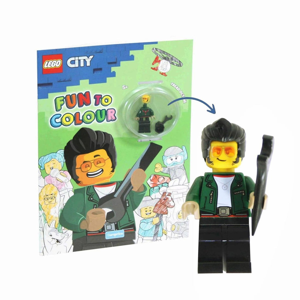Lego Fun To Colour – City Tread Octane Europrice Li - lg5467 - a - Papelaria - Europrice