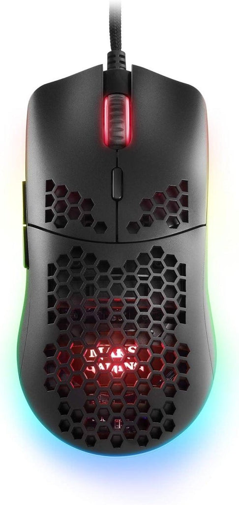Mars Gaming MMAX Rato Ultra Ligeiro 12400 DPI Negro USB - TEK - Informática - MARS GAMING