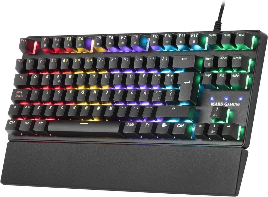 Mars Gaming Teclado Mecanico MKXTKL ES 5 Led USB - TEK - Informática - MARS GAMING