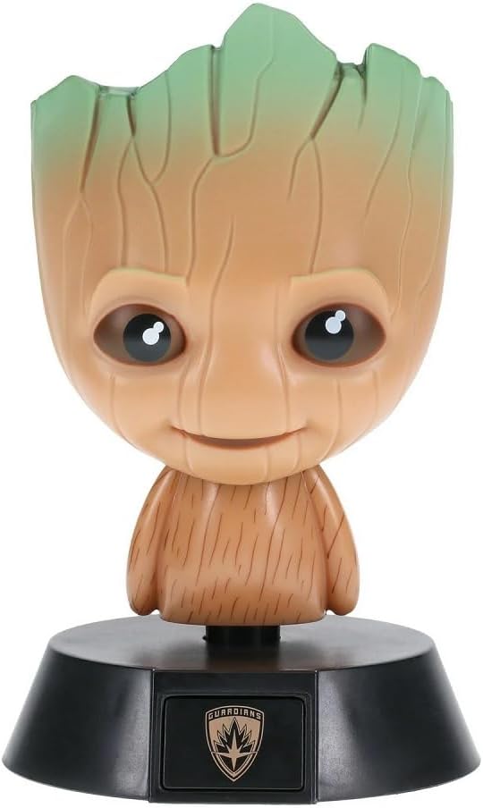 Marvel Groot Guardiões da Galáxia - Luz Ambiente 12cm - Decoração - Paladone Products