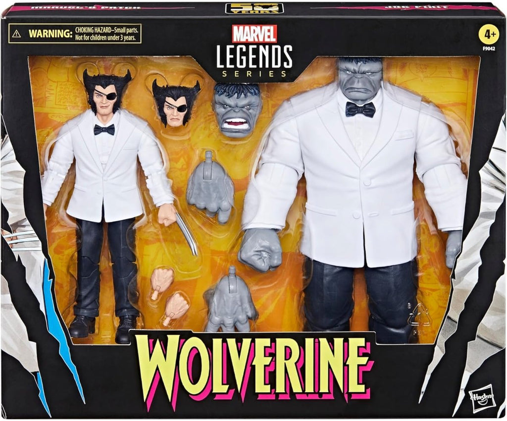 Marvel Legends 50º Aniversário - Conjunto de Figuras Marvel's Patch e Joe Fixit 15 cm - Colecionáveis - Hasbro