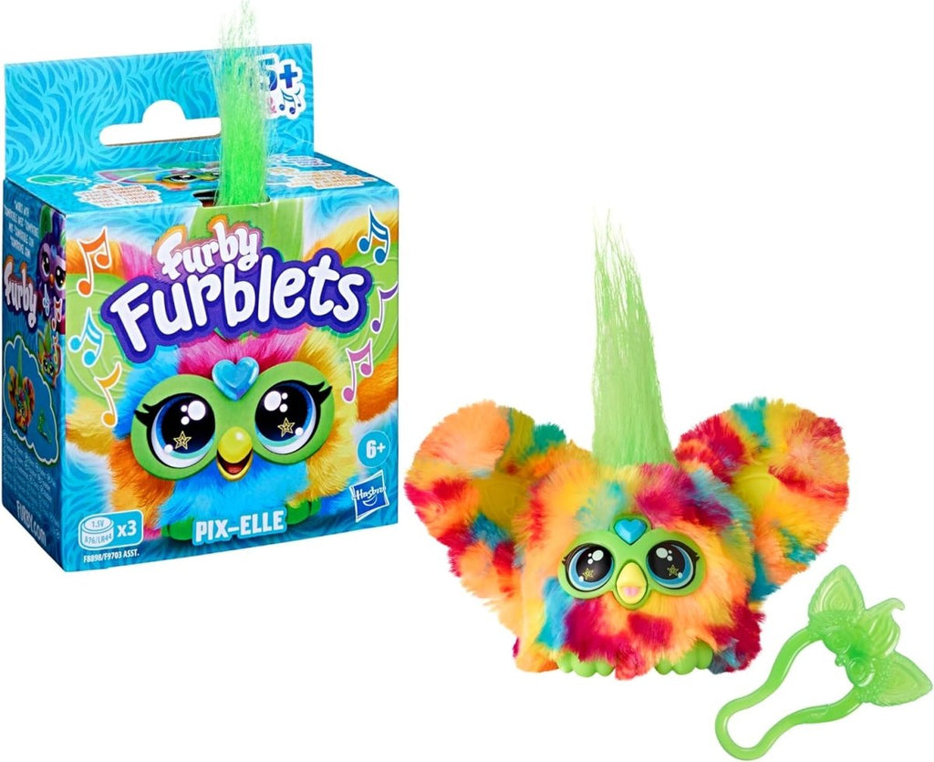 Mini Furby Pix Elle Furblet - Peluche Eletrónico Interativo - Toys - Hasbro