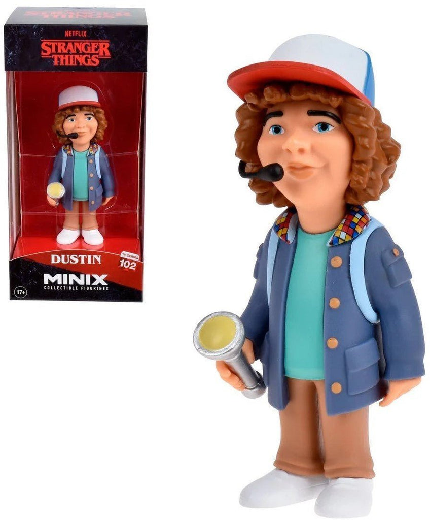Minix Dustin Stranger Things 12 cm - Colecionáveis - Bandai