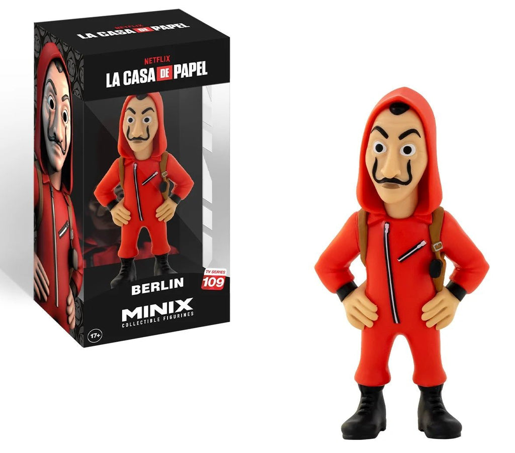 Minix Figura Berlin La Casa de Papel 12 cm - Colecionáveis - Bandai