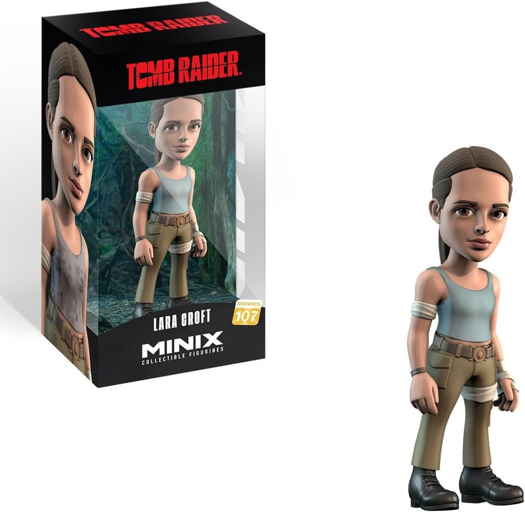 Minix Lara Croft Tomb Raider 12 cm - Colecionáveis - Bandai