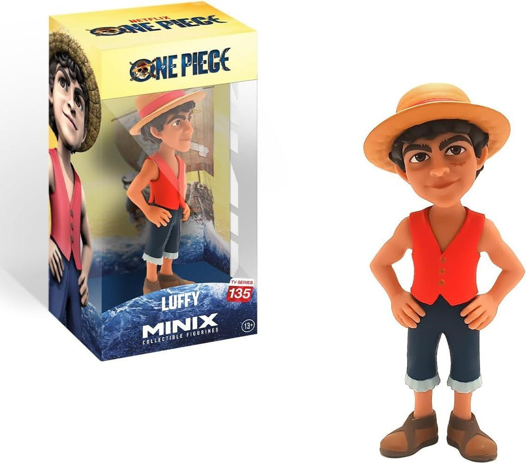 Minix Monkey D. Luffy One Piece 12 cm - Colecionáveis - Bandai